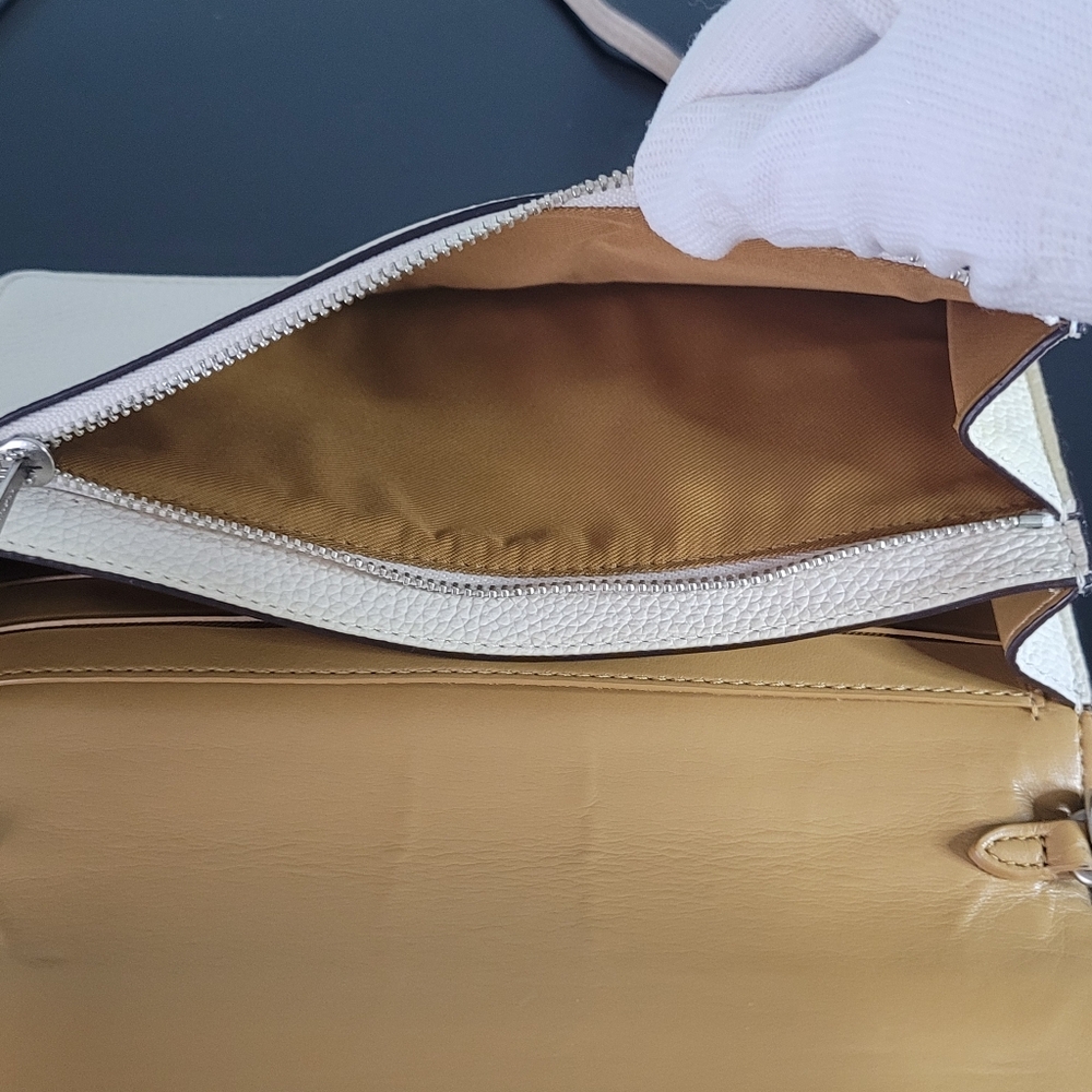 Coach Foldover Crossbody Clutch With Prairie Rivets - Picture 13 of 14